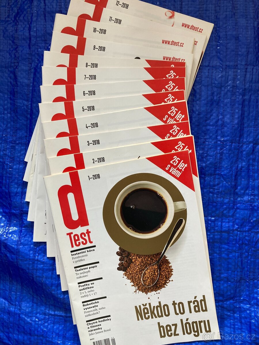Časopis dTest komplet rok 2018