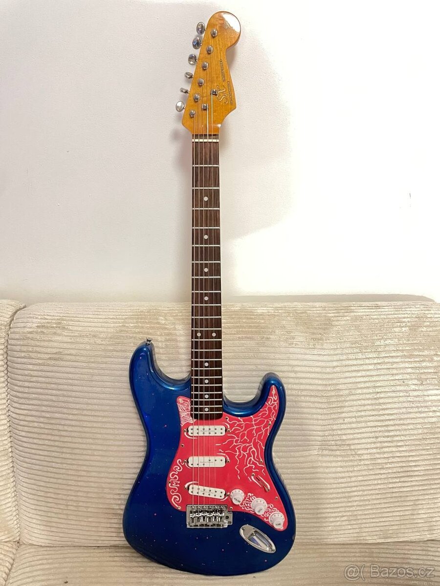 Elektrická kytara SX vintage series / snímače Seymour Duncan