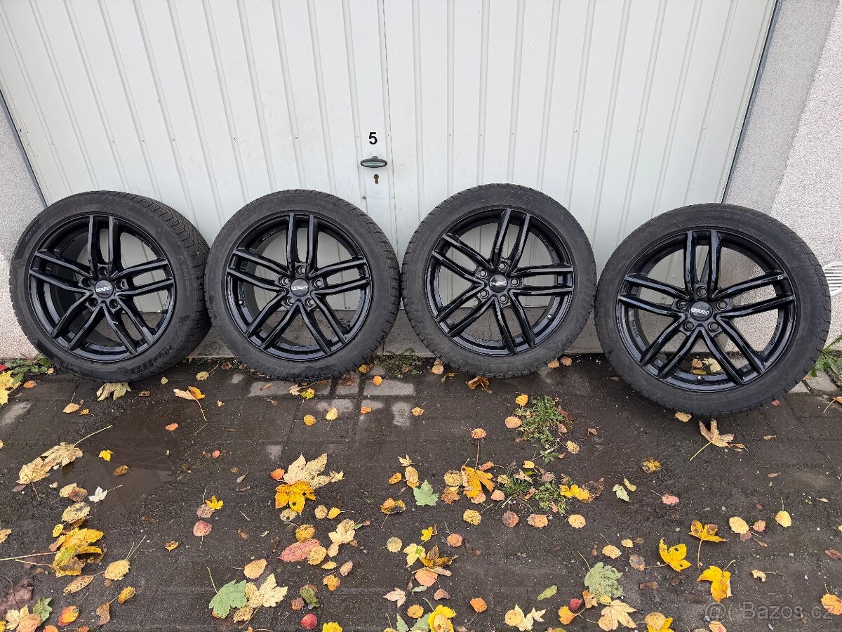 Zimní ALU sada 5x112 R17 s pneu 225/45/17