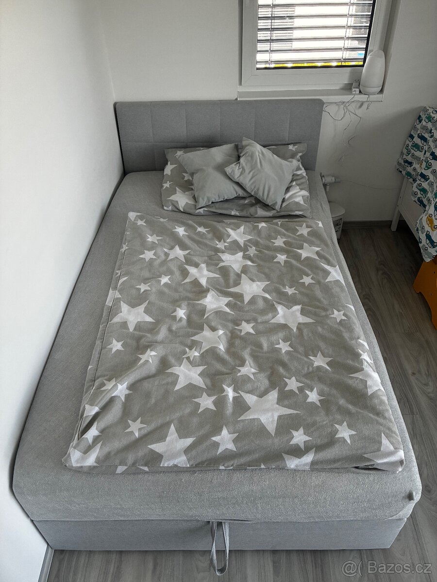 Boxspring postel 120x200cm