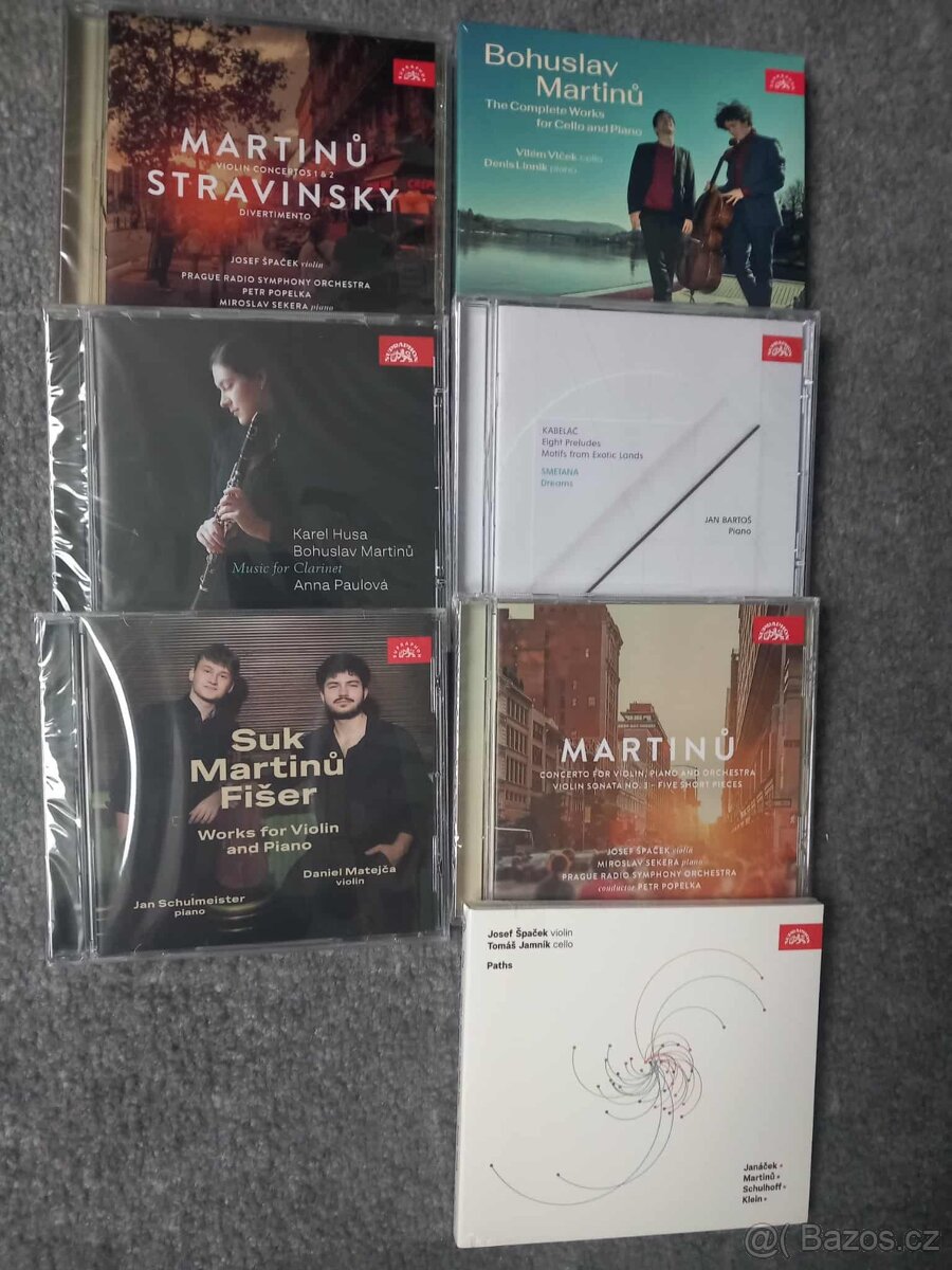 7x nové CD vážná hudba