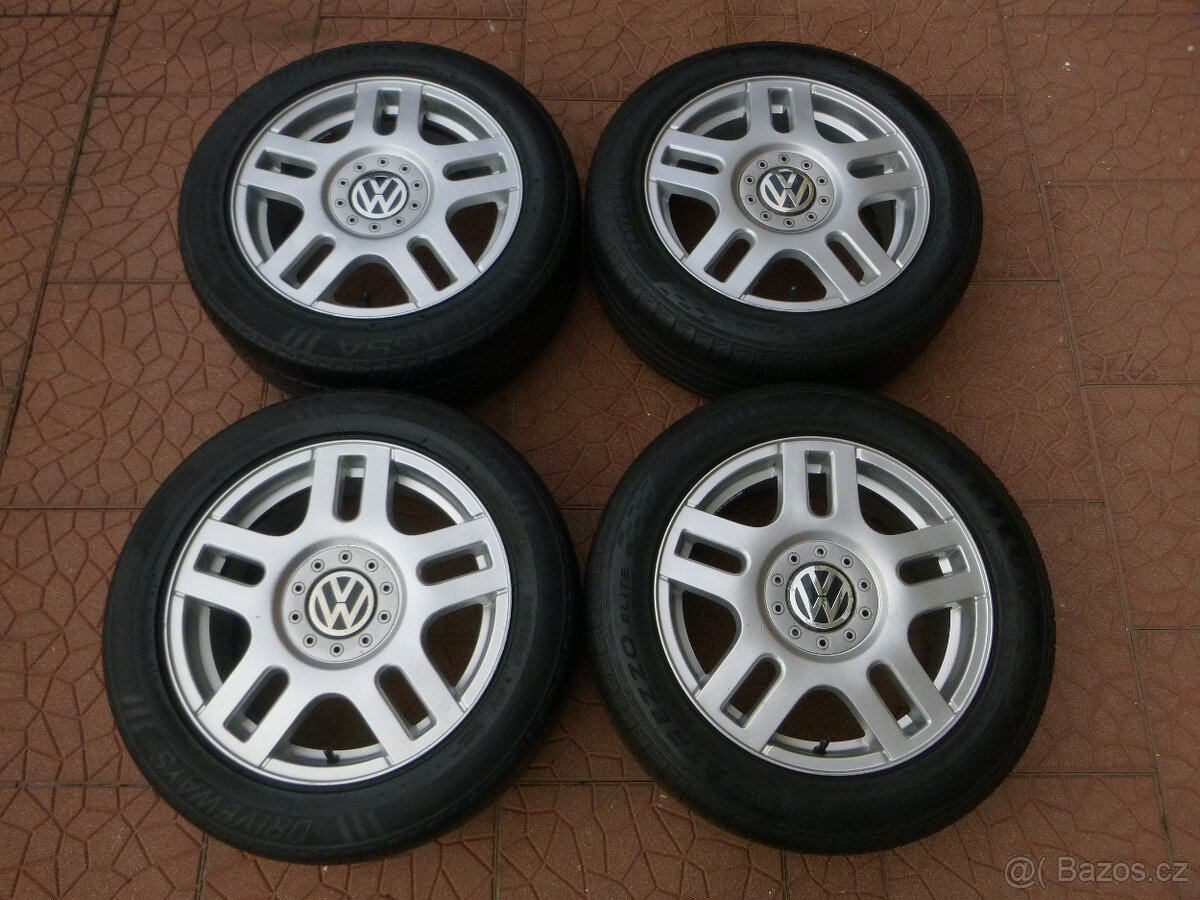 Letní sada alu originál VW Golf IV 5x100 6,5Jx16 ET42