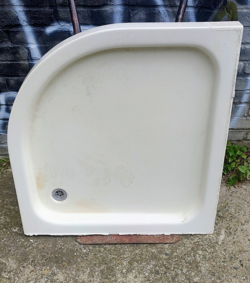 Sprchová vanička 90 čtvrtkruh