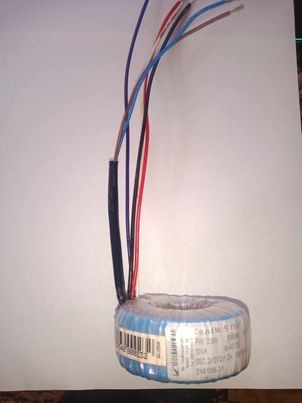 Sedlbauer 859729 toroidní transformátor 1 x 230 V 2 x 12 V/A