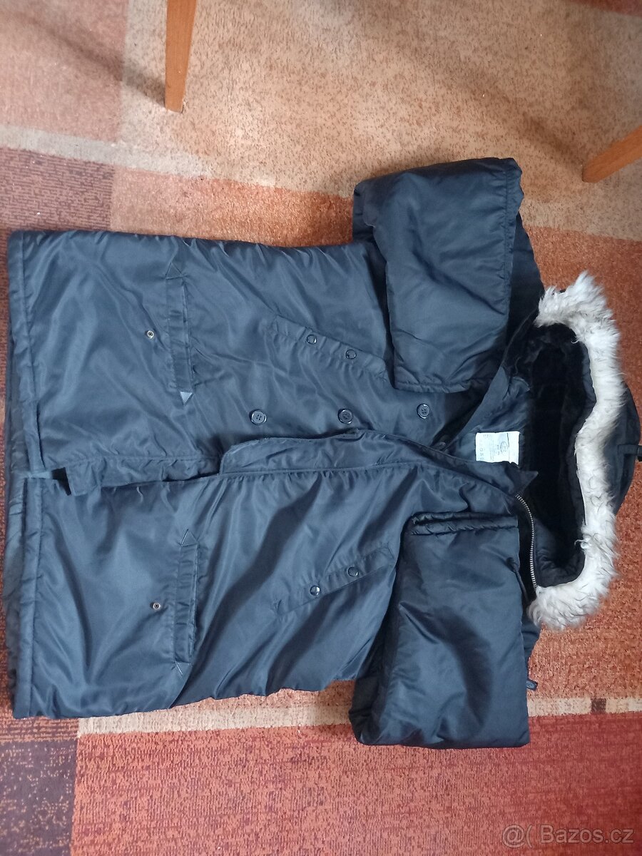 zimní bunda - prodloužený Bomber