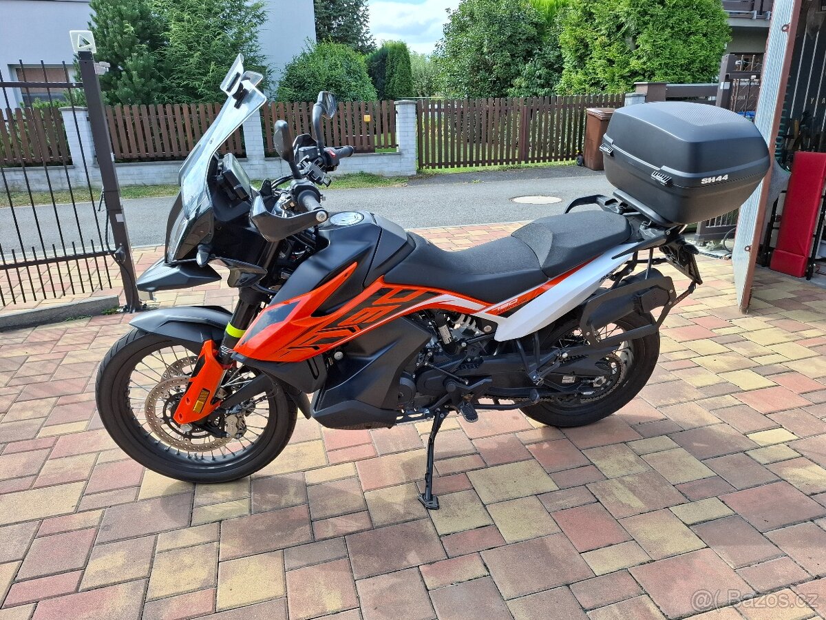 KTM 790 Adventure r.v. 2019, 70 kW, 3x kufr, quickschifter,