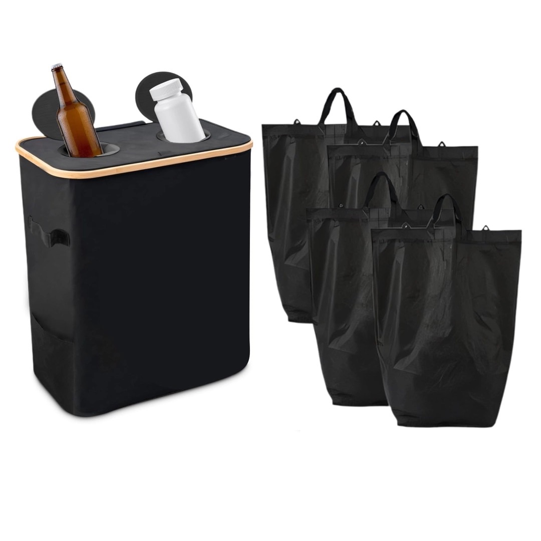 Koš na tříděný odpad 140L - 2x70l