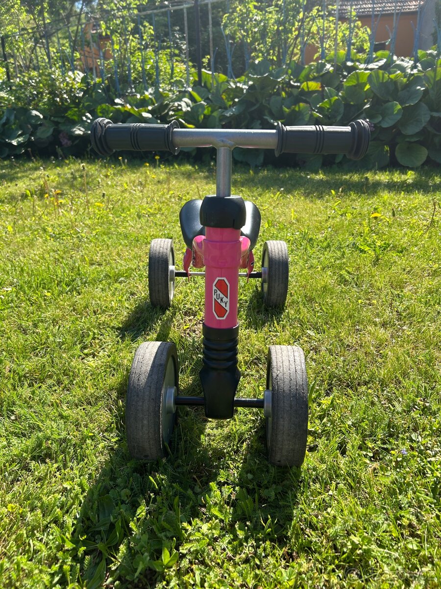 Dětské odrážedlo Puky růžové