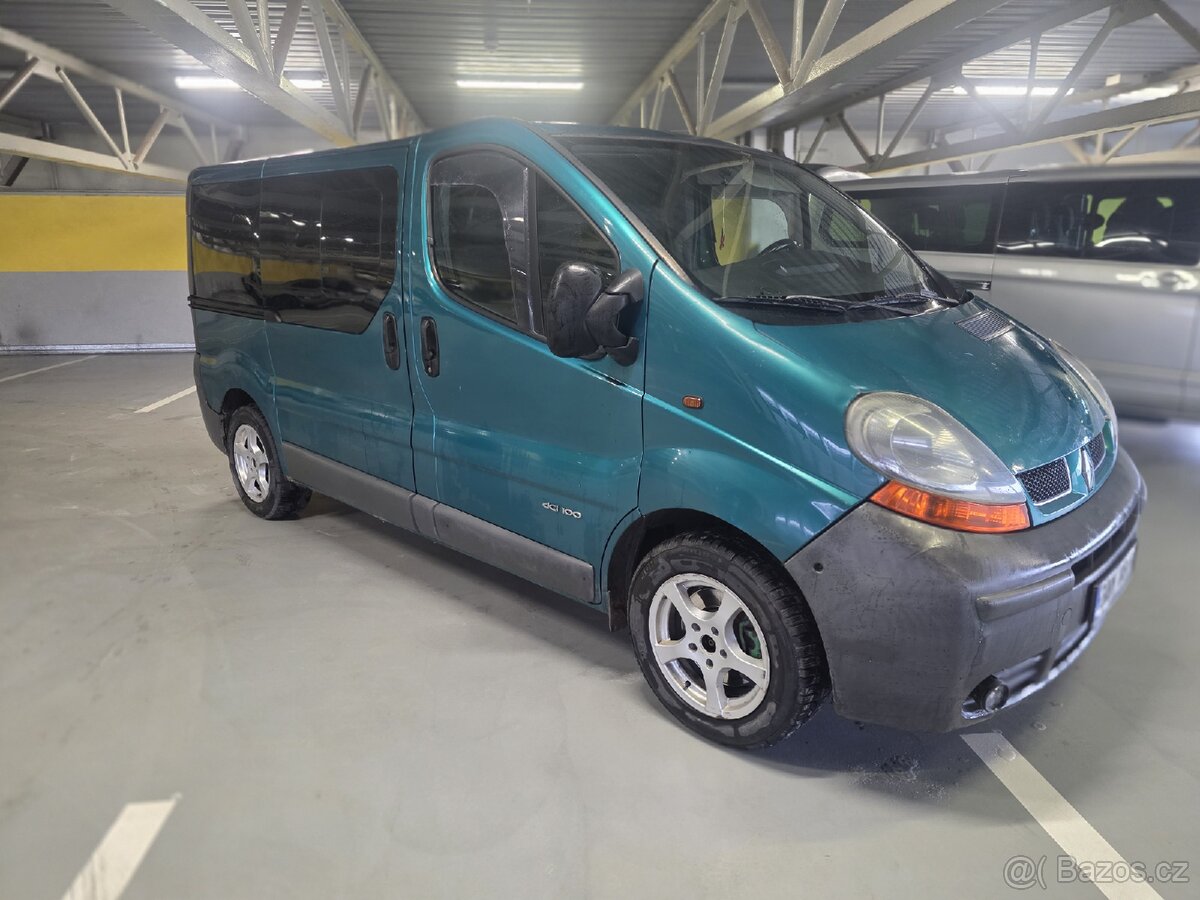 Renault Trafic 1.9DCI, 74kw, 2003, 9 míst