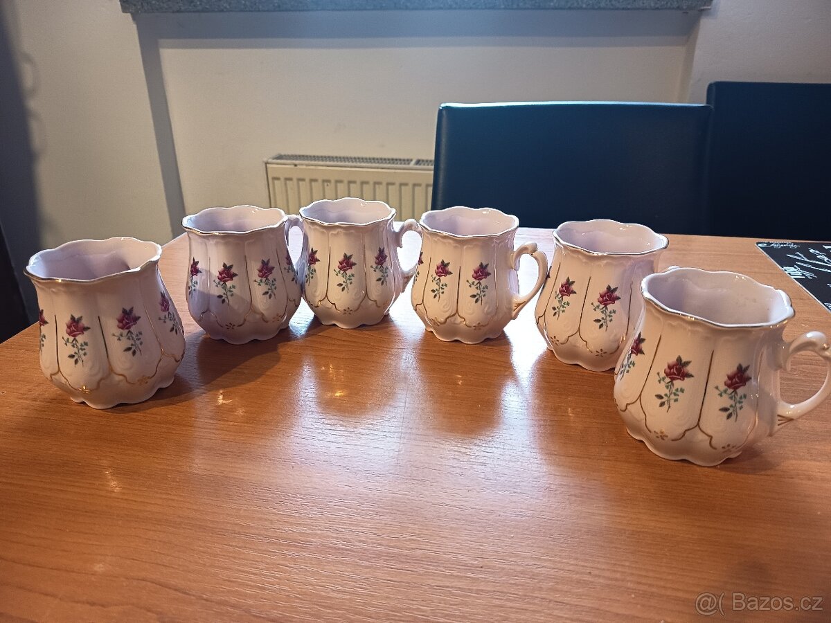Růžový porcelán