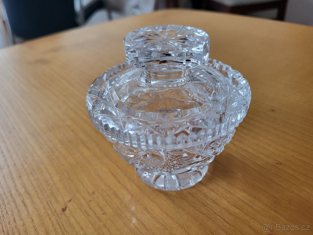 Skleněná dóza, 60. - 70. léta, ČSSR