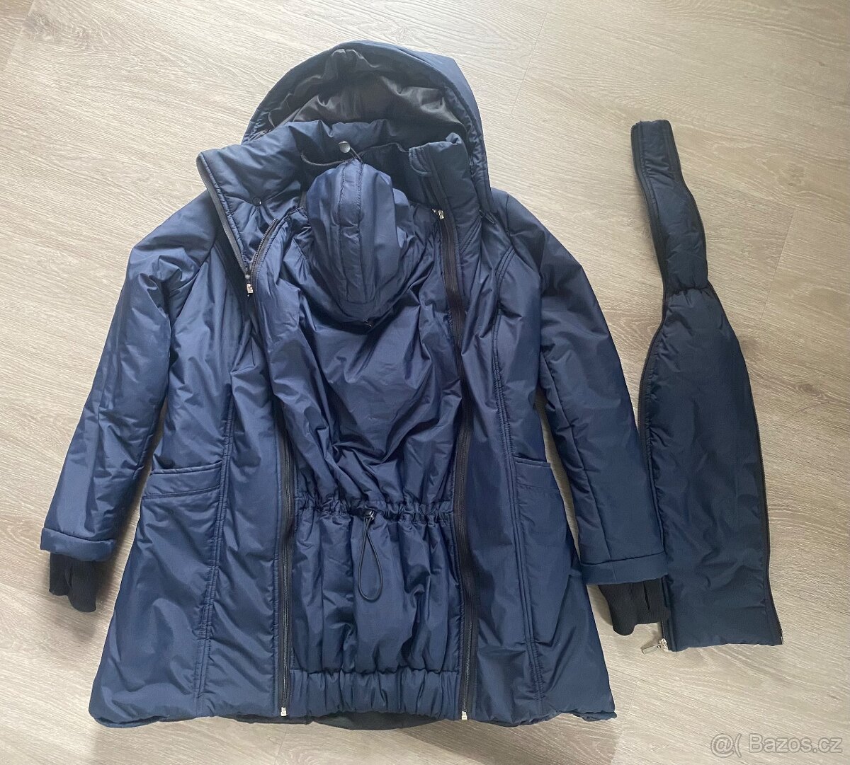 Zimní těhotenská a nosící bunda Jožánek tmavě modrá S/M