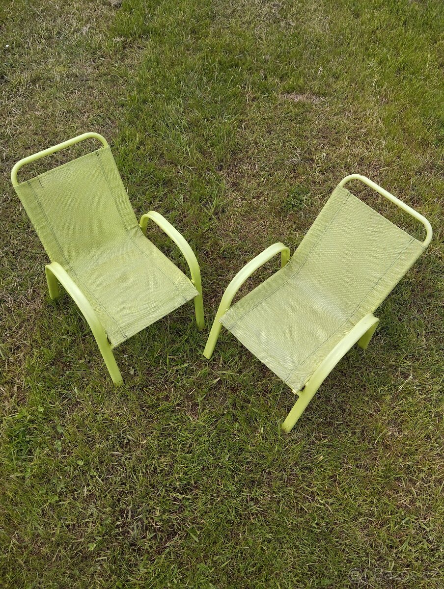Zahradní židličky 2ks