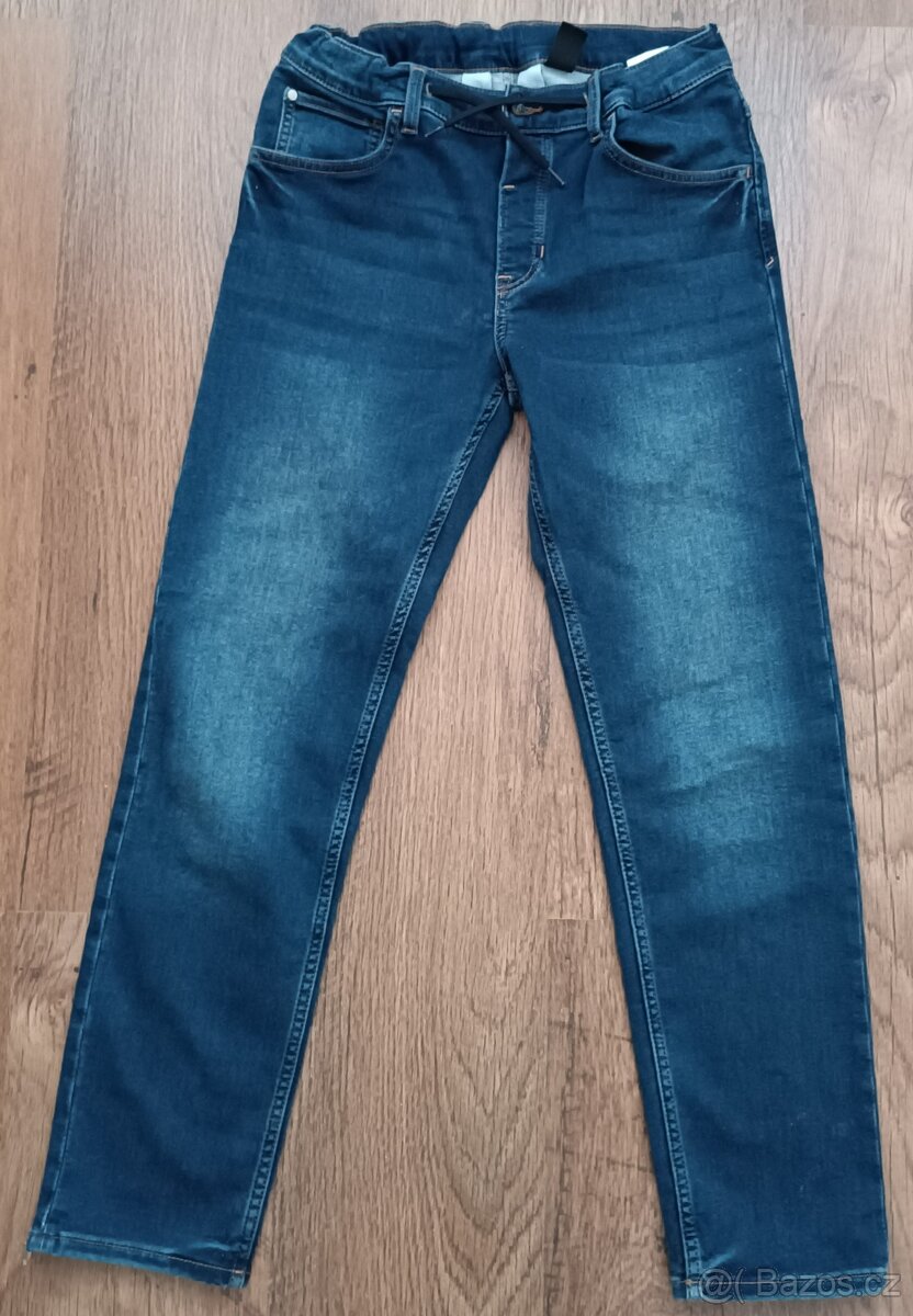 Juniorské džíny s elastanem vel. 158 12 – 13 let