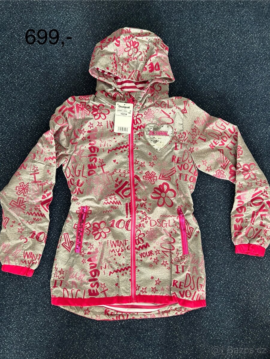 Nová bunda Desigual 158/164