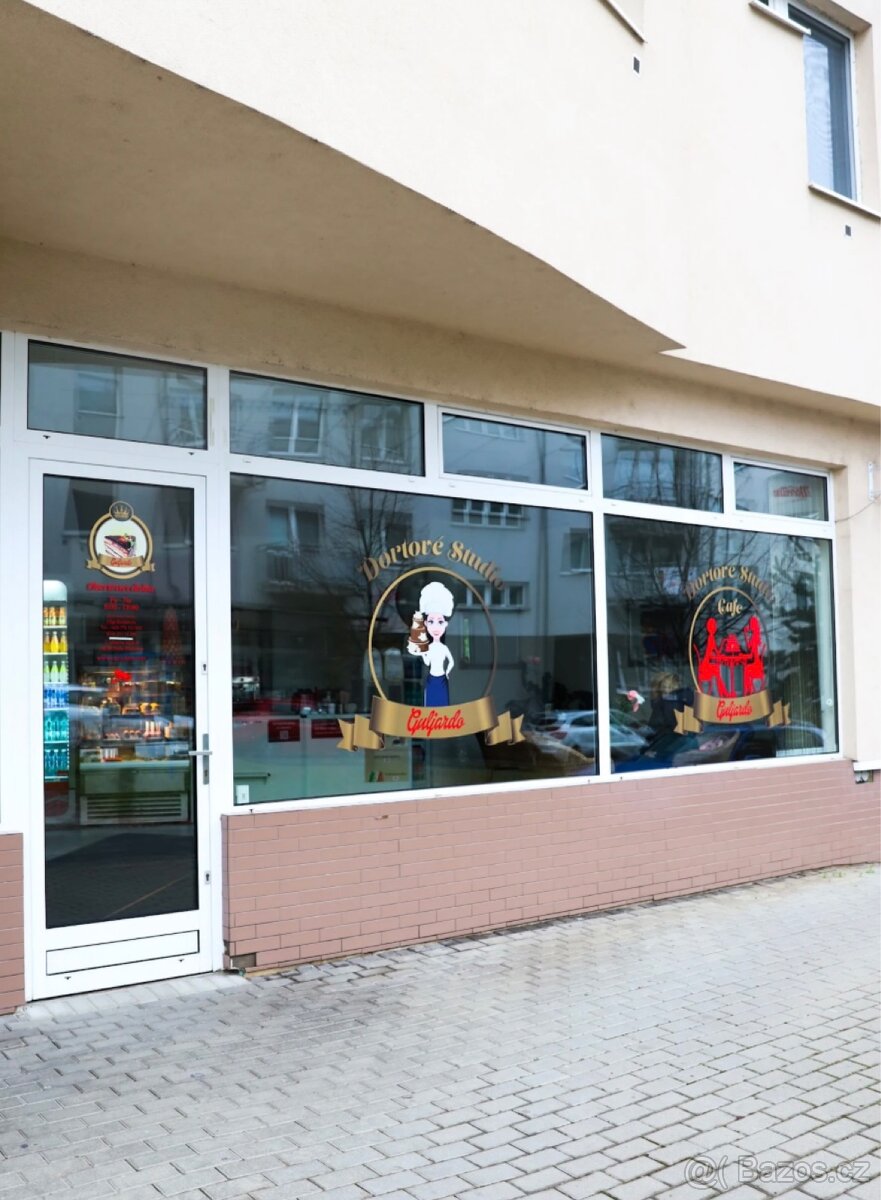 Kavárna, cukrárna, výrobna