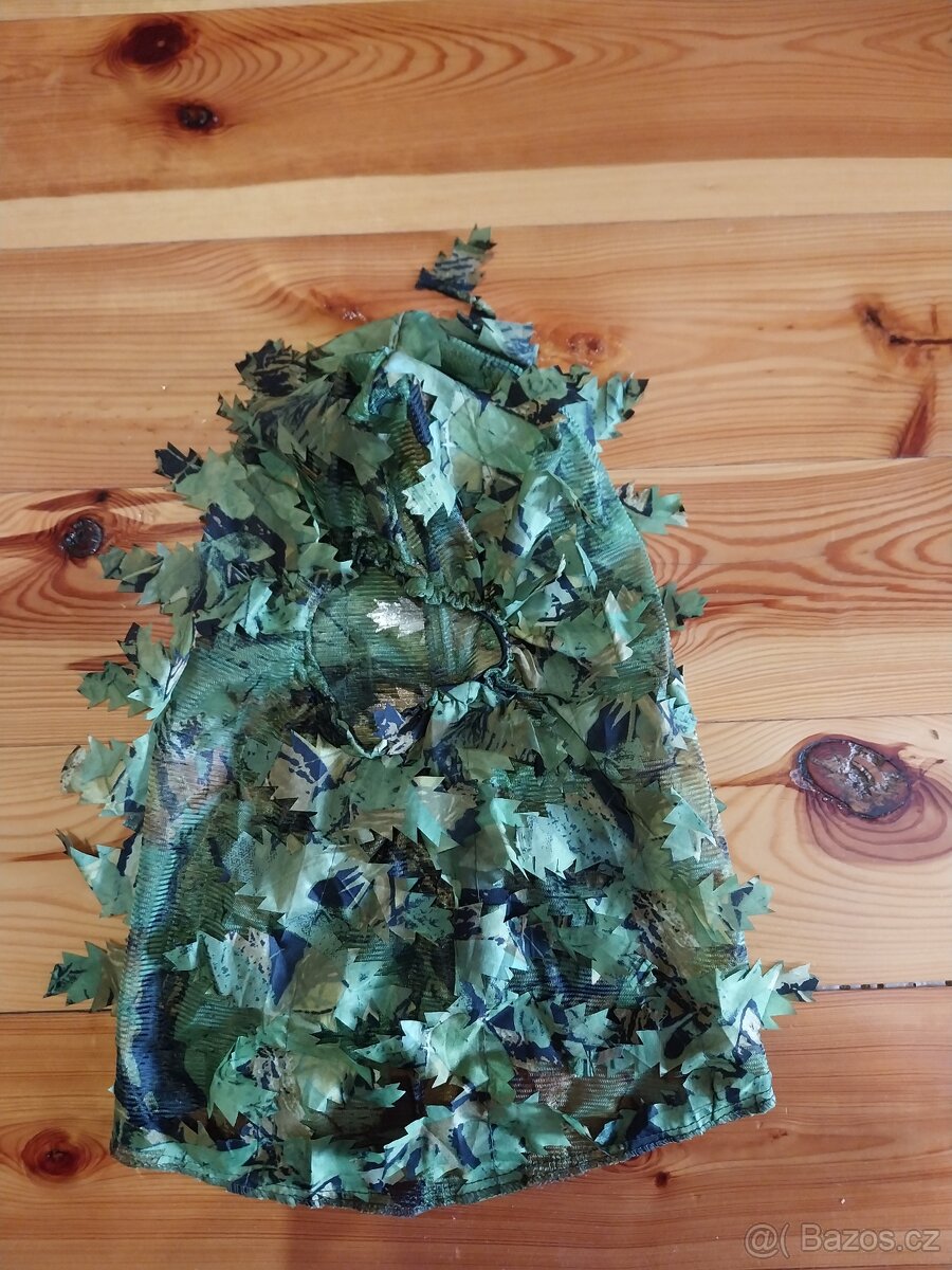 Maskovací kukla - ghillie - hejkal