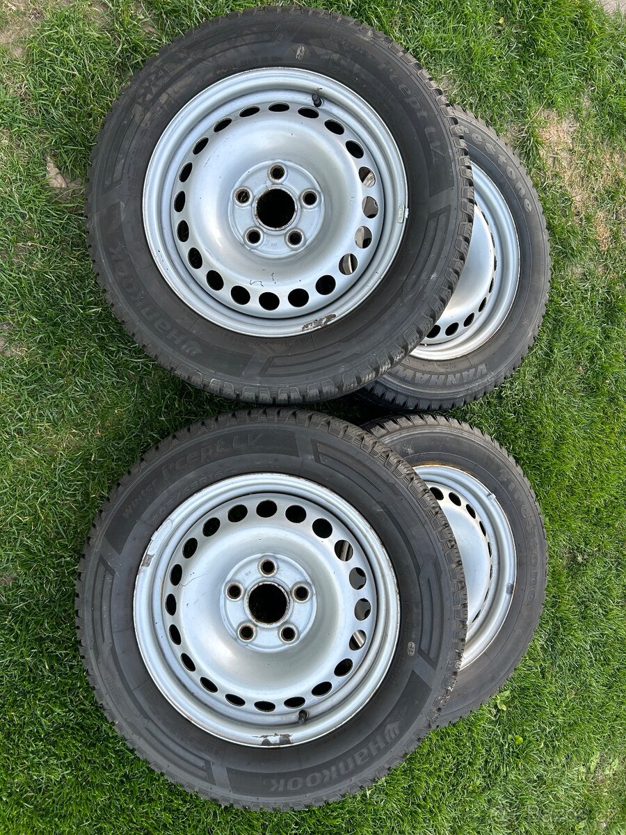 Zimní kola Transporter 5x120 R16 pneu 205/65/16C