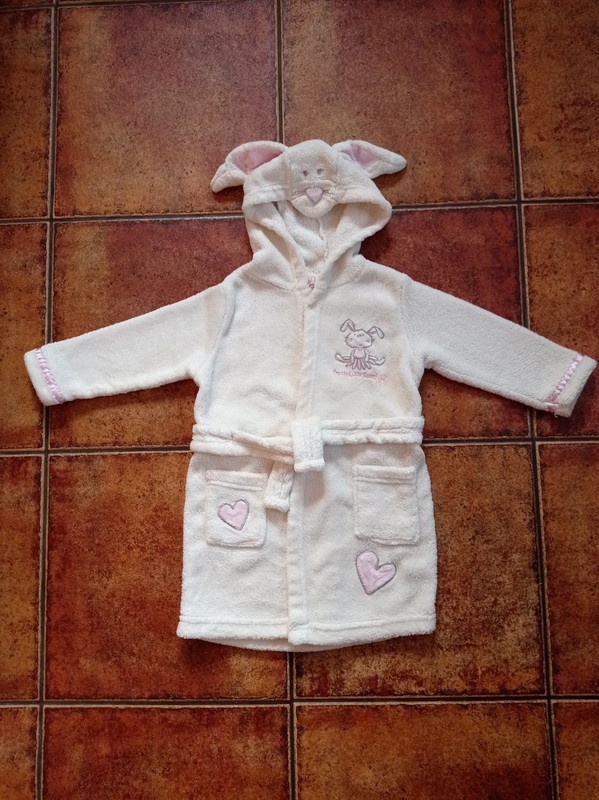Župánek fleece s králíčkem vel. 86