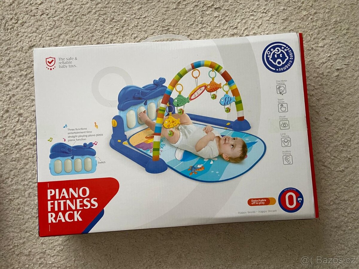 Piano fitness rack