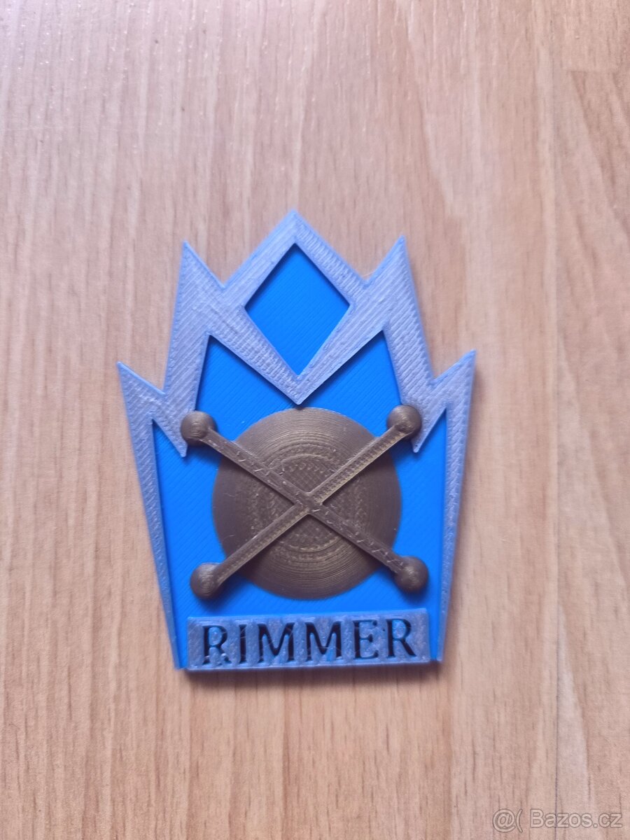 Odznak A.J. Rimmer Červený Trpaslík charitativní prodej