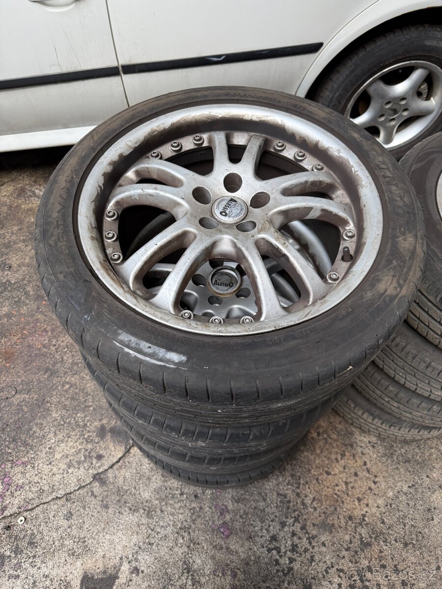 Sada letních kol 5x100 r17