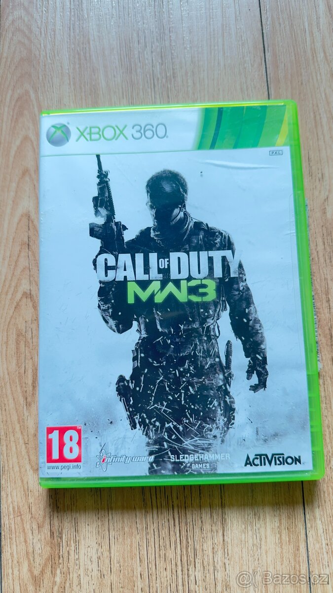 Prodám na xbox 360 hru Call of Duty MW3