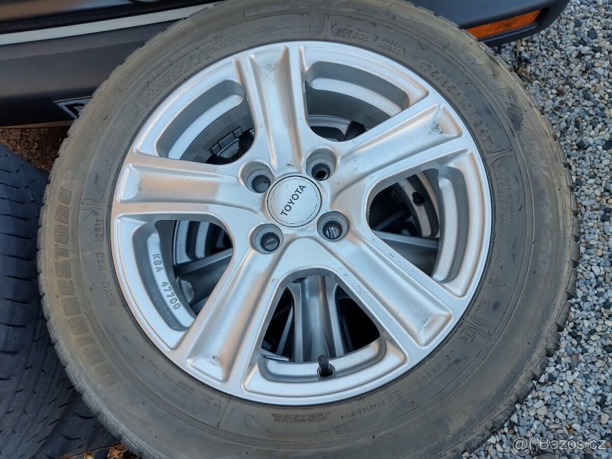 Sada Litá kola Toyot 15", 4x100 5,0Jx15H2 ET45