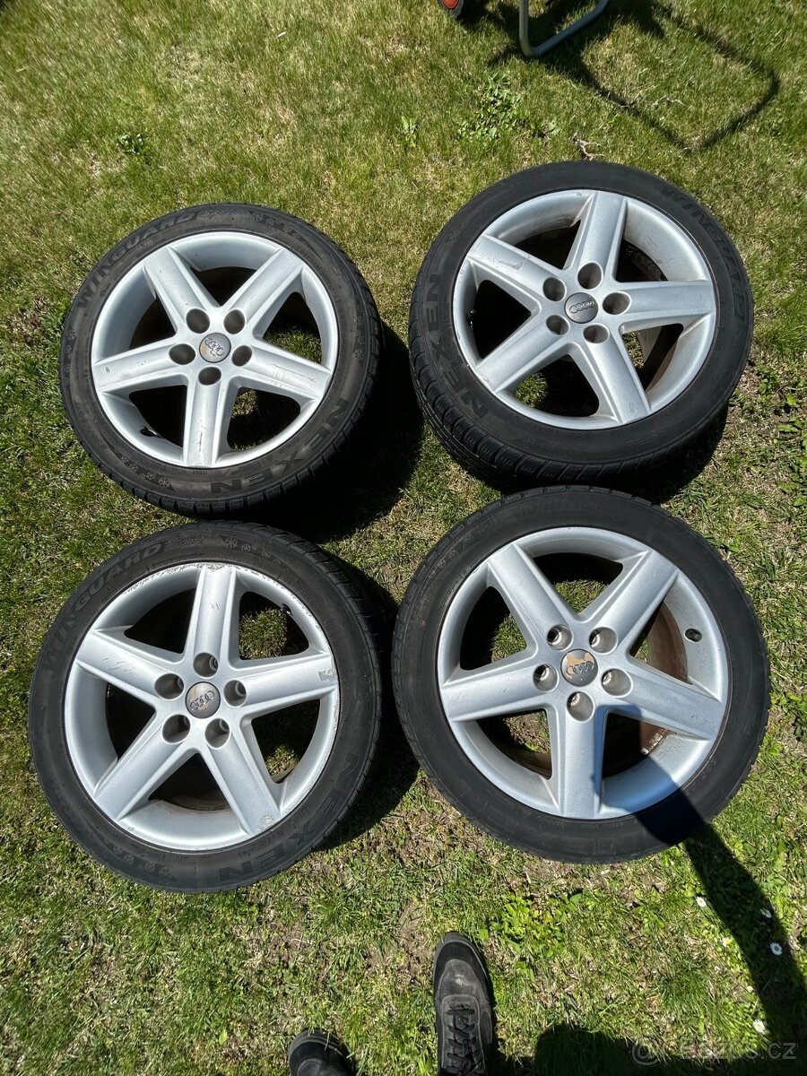 ALU kola Audi 17" original 7,5Jx17 ET 45