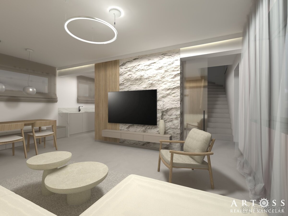Prodej moderního rodinného domu CP 152 m2 s garáží -  ulice 