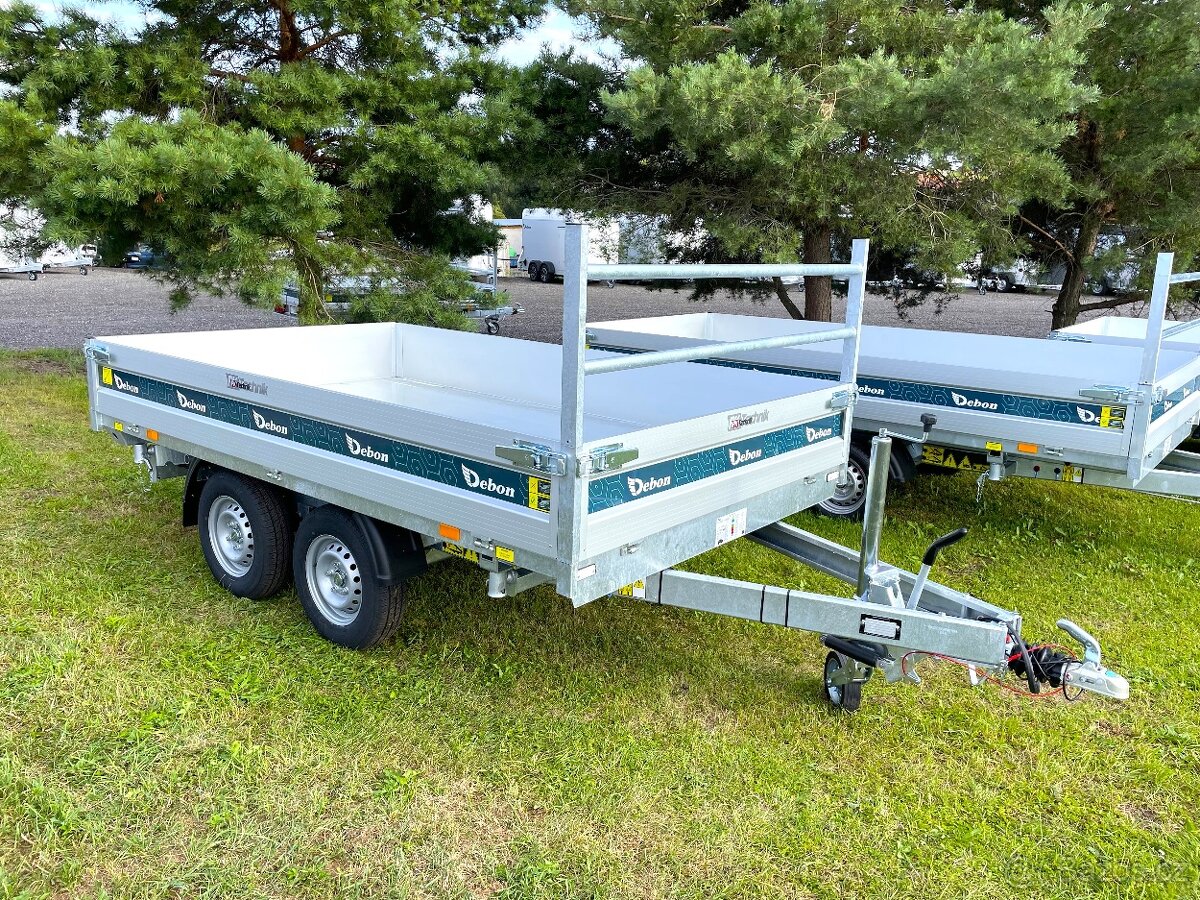 Sklápěcí přívěs DEBON PW 2.4, 2600 kg