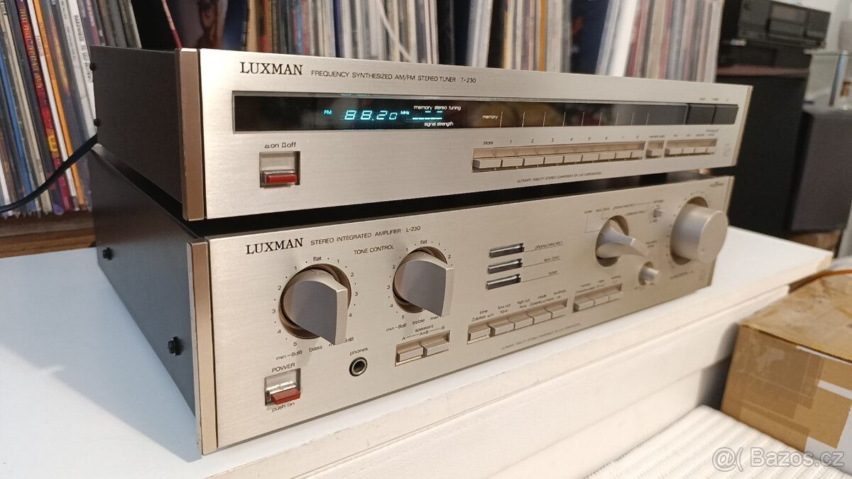 LUXMAN L-230/T-230 Amplifier + AM/FM Stereo Tuner