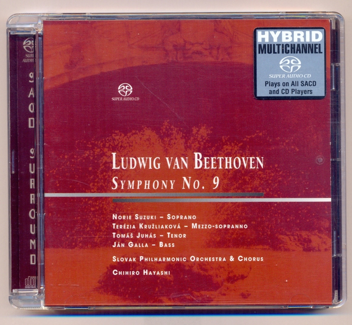SACD Ludwig van Beethoven Symphony No. 9