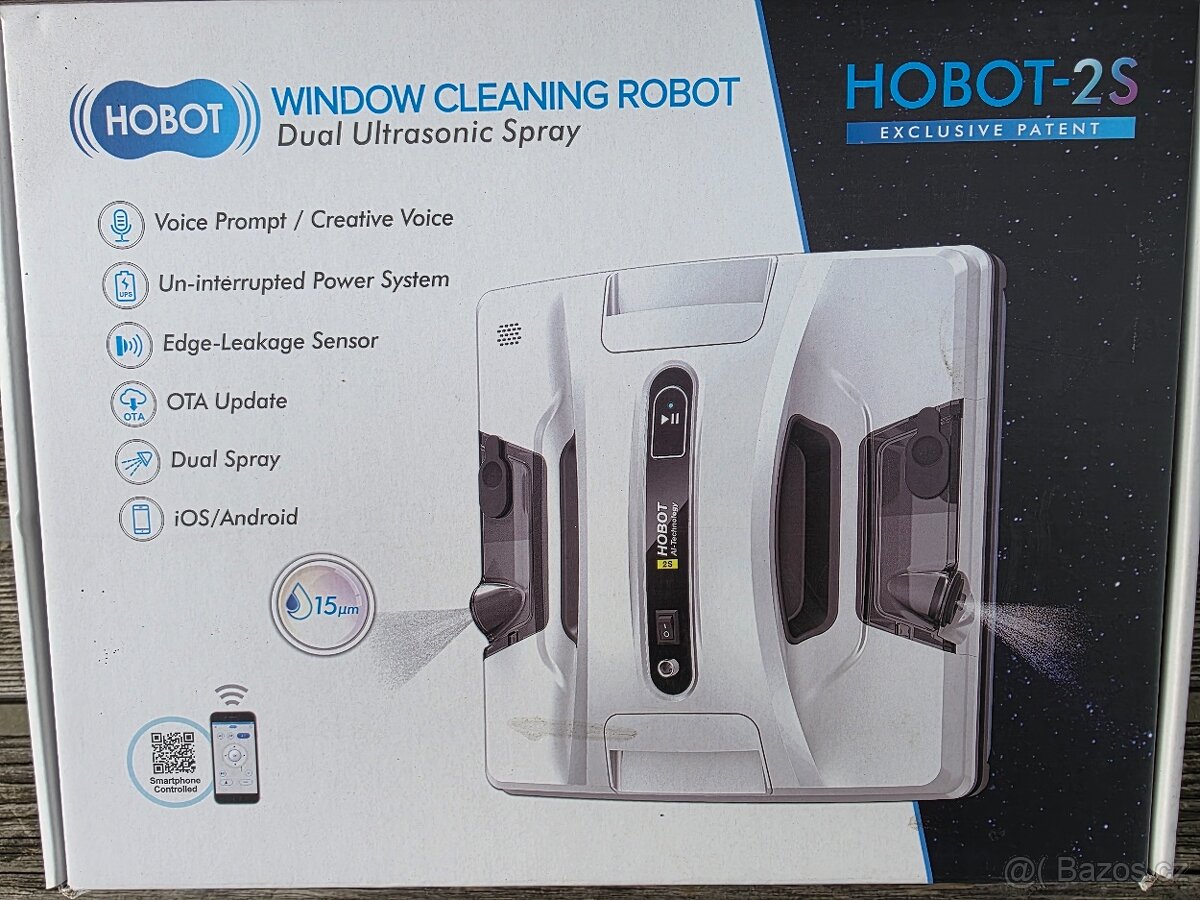 Robotický čistič oken HOBOT 2S