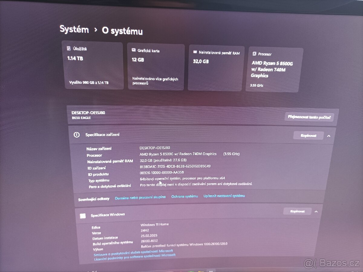 Prodám herní pc