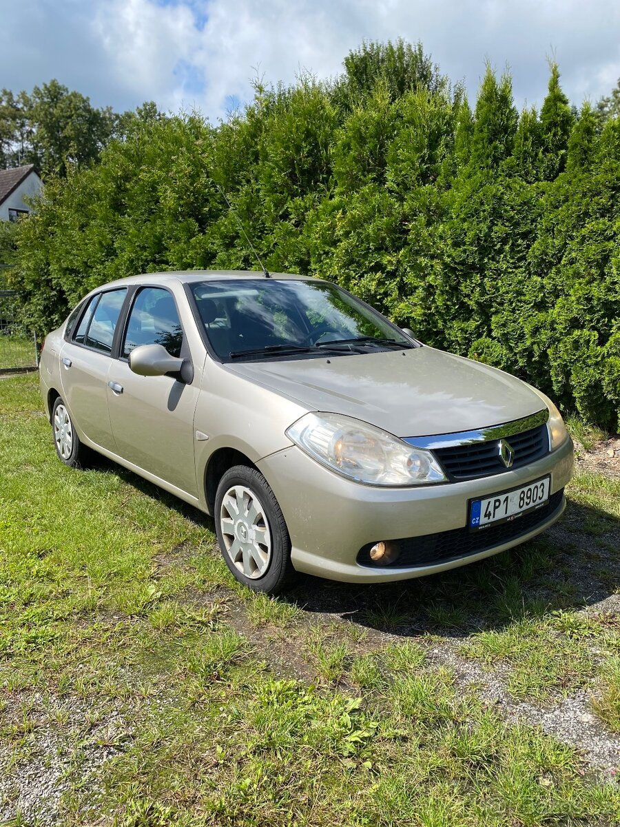 Renault Thalia 1,2i 55kw rok 2009 STK 04/2007 původ ČR