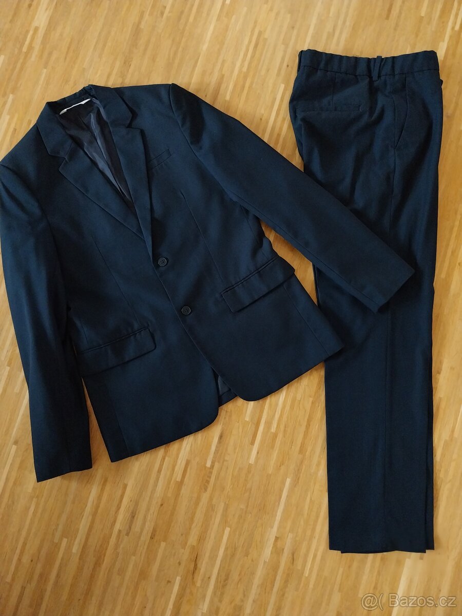 Chlapecký oblek vel. 170,  zn. H&M