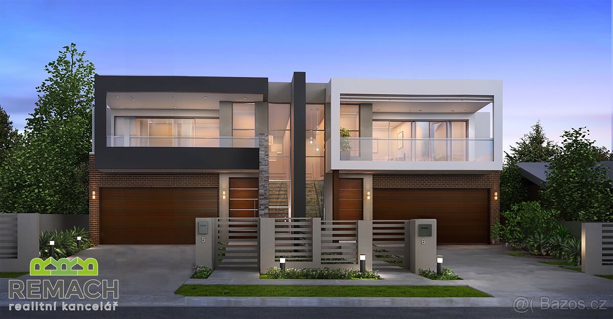 Prodej hrubé stavby, luxusní rodinný dům 4+kk, 235 m², Uhers