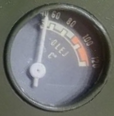 kapilárový teploměr Praga V3S