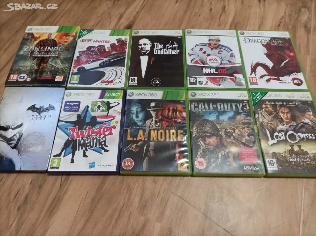 Hry x box 360
