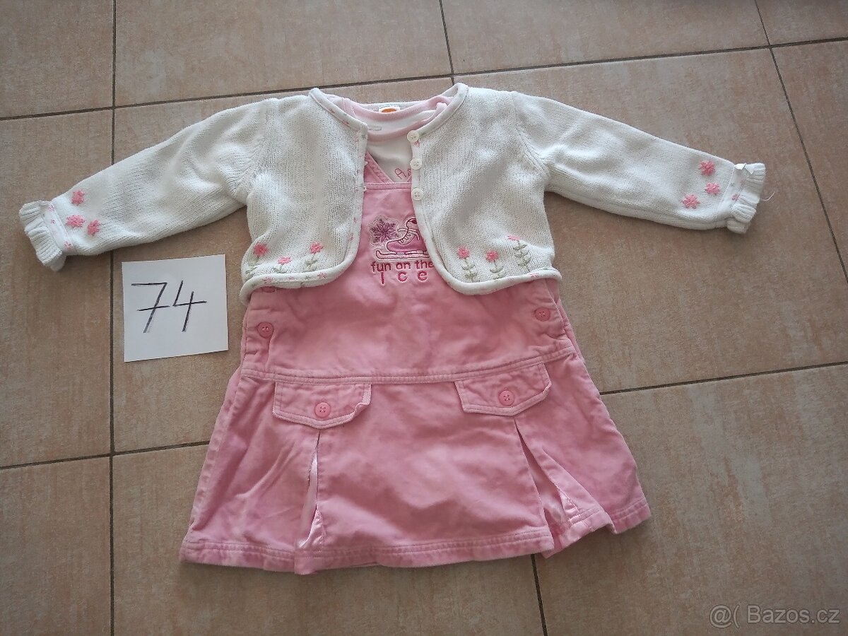 Oblečení komplet pro holčičku vel.74