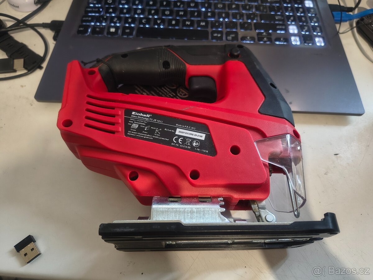 Einhell TC-JS 18 Li – poškozená