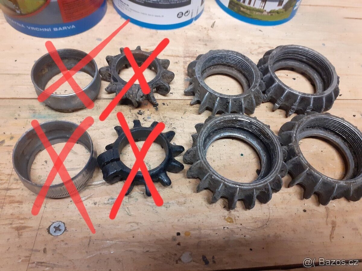 Matice výfuku jawa, čz