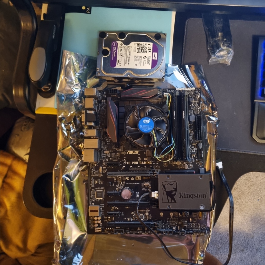 Sestava pro PC / díly: i7-6700K + ASUS Z170 Pro Gaming + 16