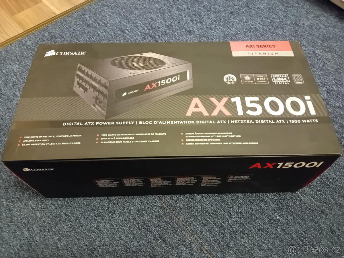 Zdroj CORSAIR AX1500i - 1500W