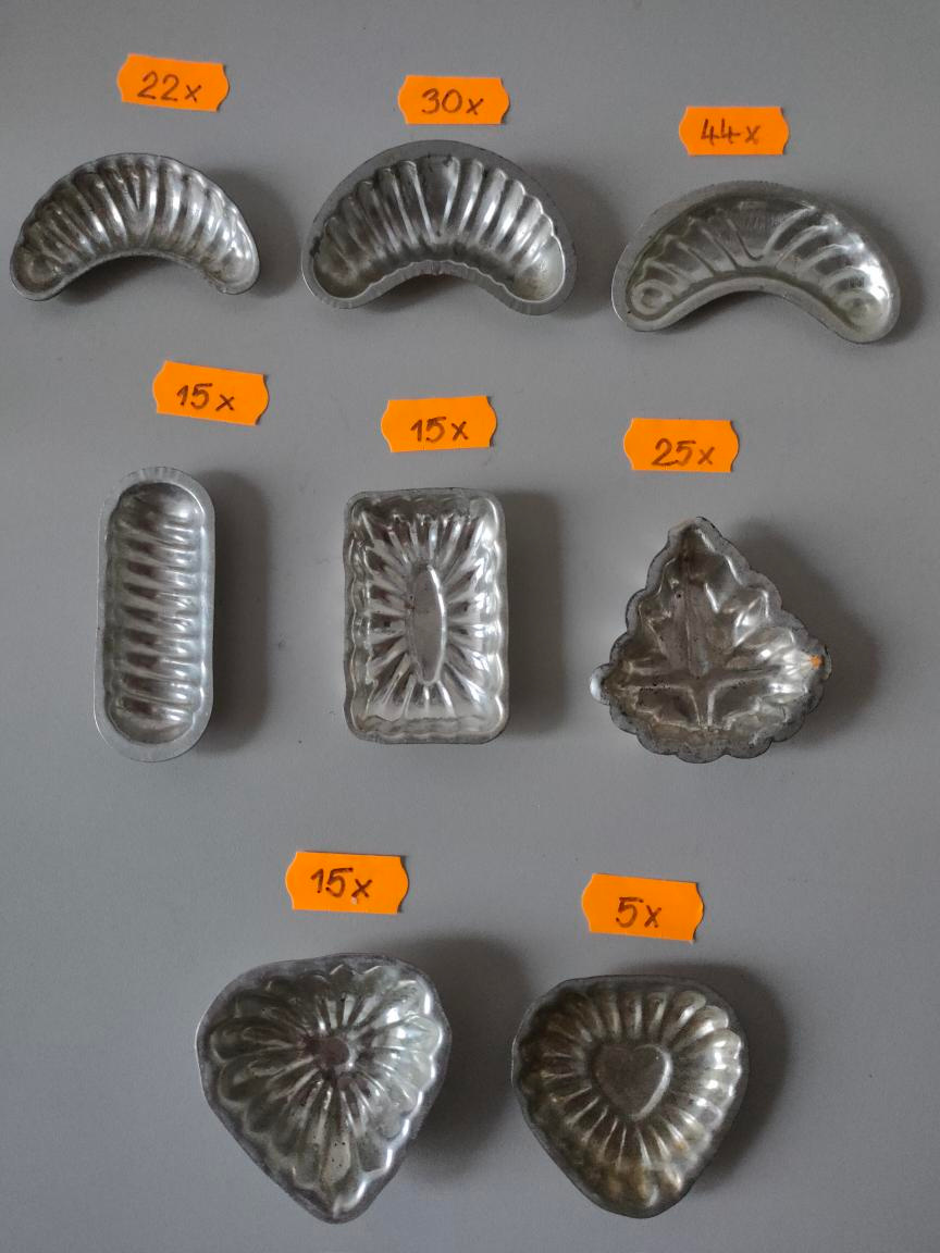 Formičky na vánoční cukroví