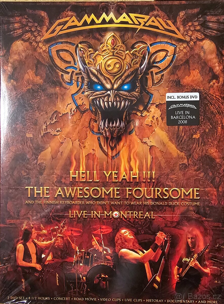 GAMMA RAY - Hell Yeah The Awesome Foursome (Live in Mont