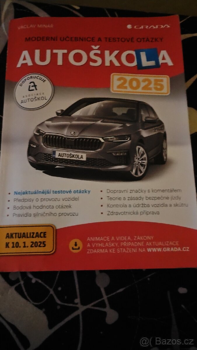 Název: Autoškola 2025 – moderní učebnice (nová)
