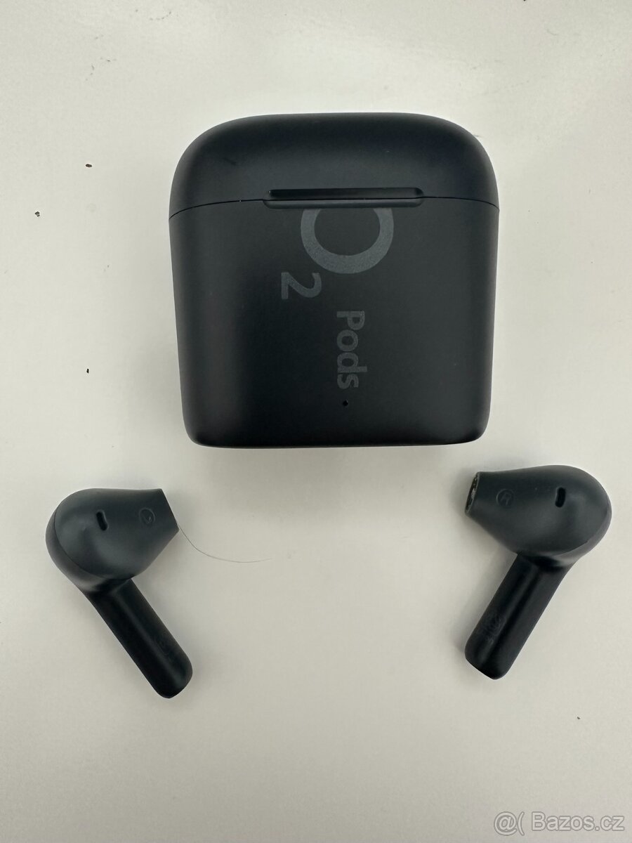 Bezdrátová sluchátka O2 Pods – černá barva