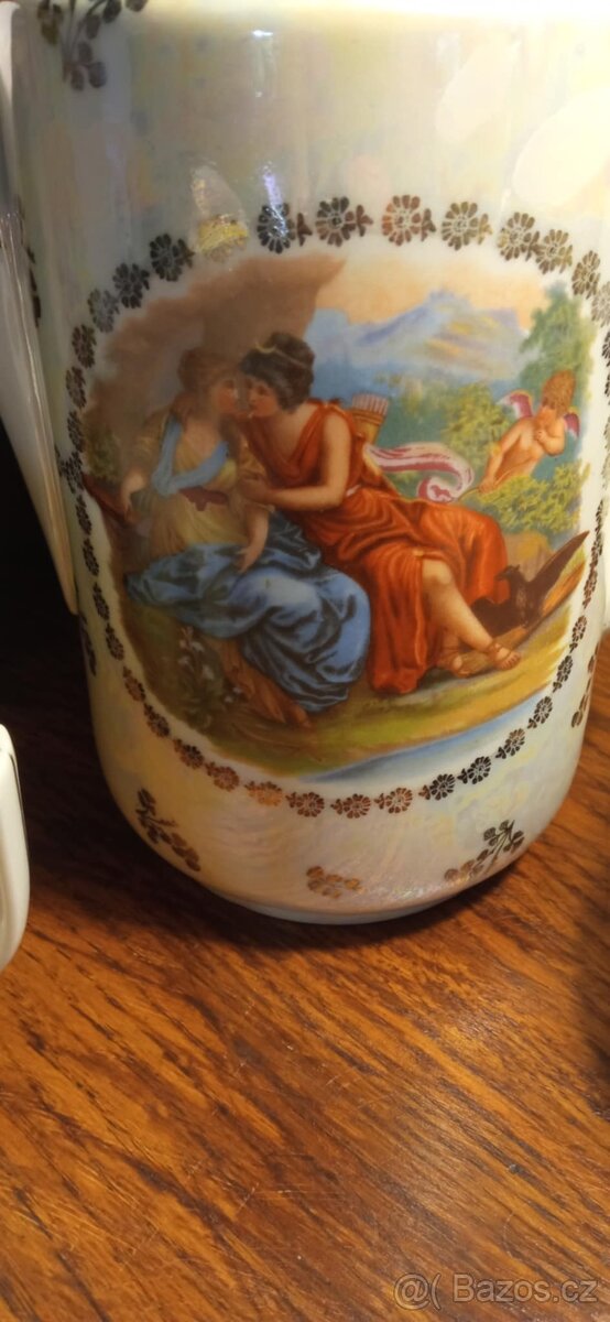 Starožitný kávový servis